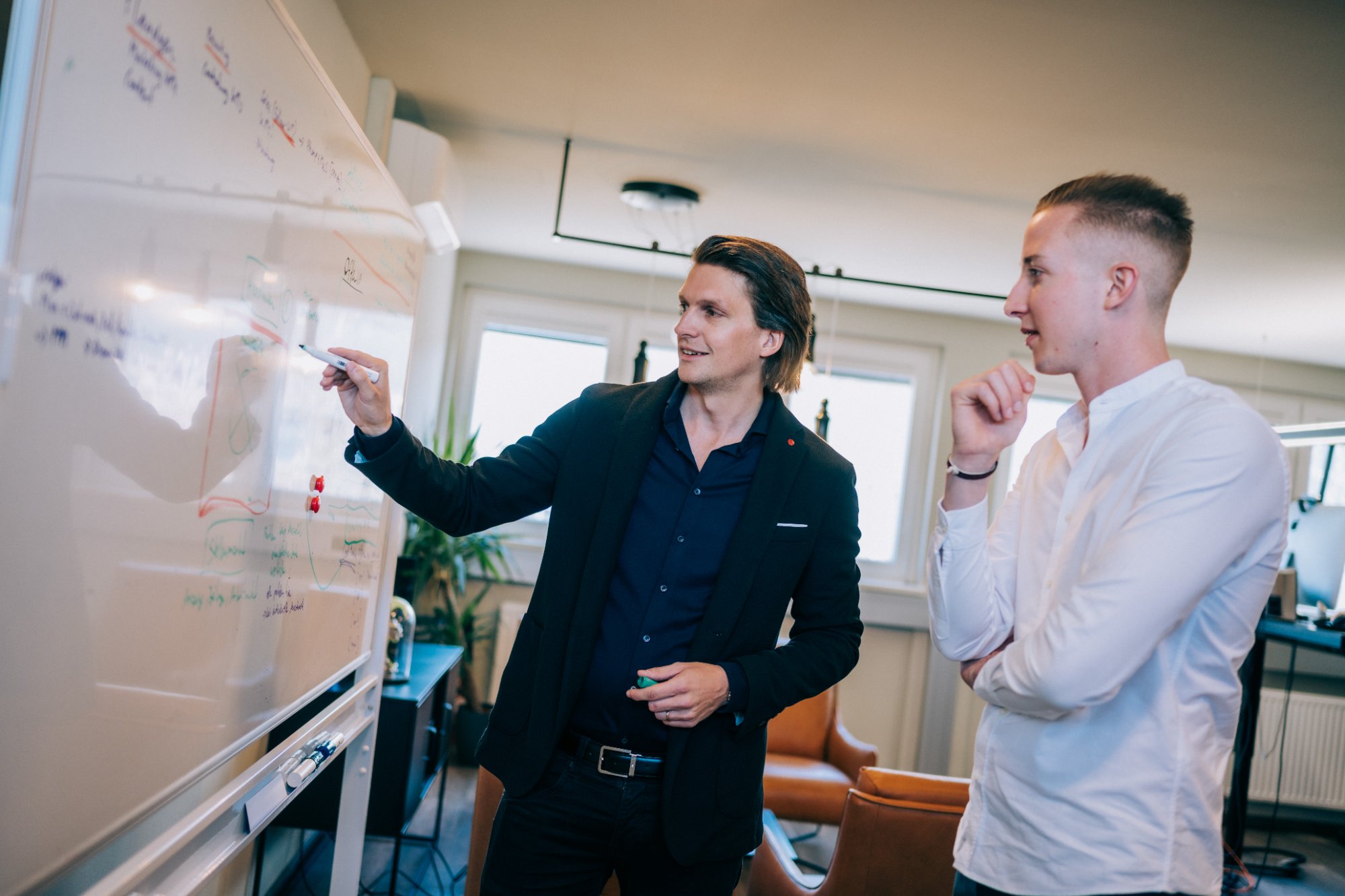 Patrick Schöpfer | Recruiting Strategie Patrick Schöpfer erklärt Recruiting Strategie Whiteboard